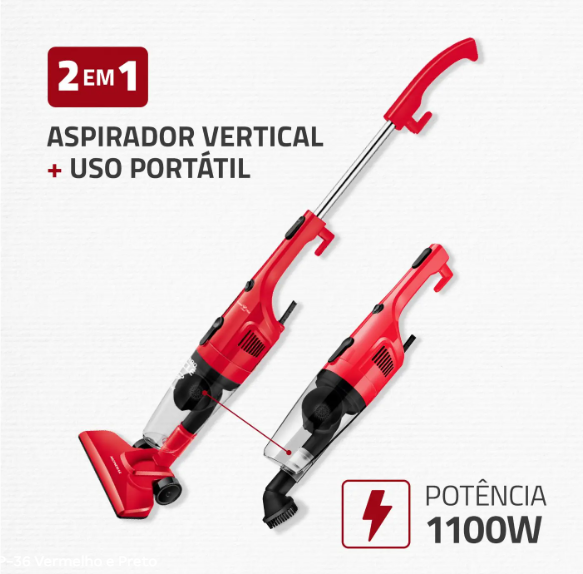 Aspirador Mondial 2 em 1